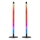 LOT 2x Lampe de table RGBIC à intensité variable SmartLife LED/36W/230V 55 cm 2700-6500K Wi-Fi Tuya + Télécommande