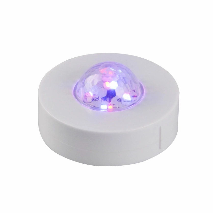 LOT 2x LED RGB à intensité variable lampe décorative FESTA 3xAAA/4,5V + télécommande