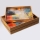 LOT 2x Plateau décoratif 40x30/35x25 cm doré