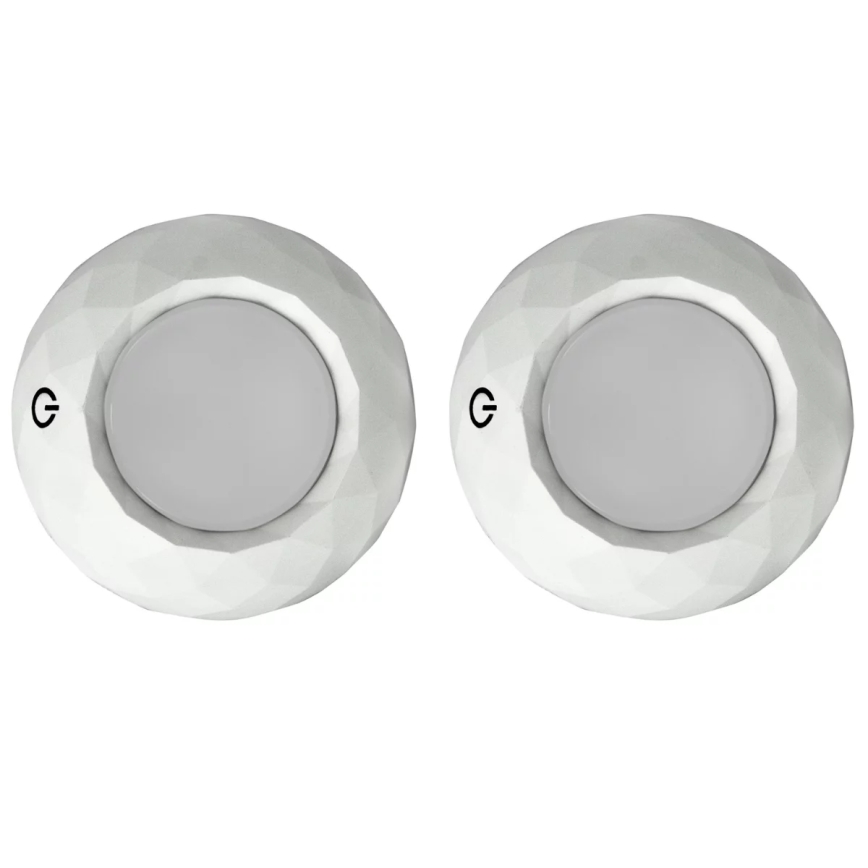 LOT 2x Spot de balisage tactile LED/4,5V/3xAAA