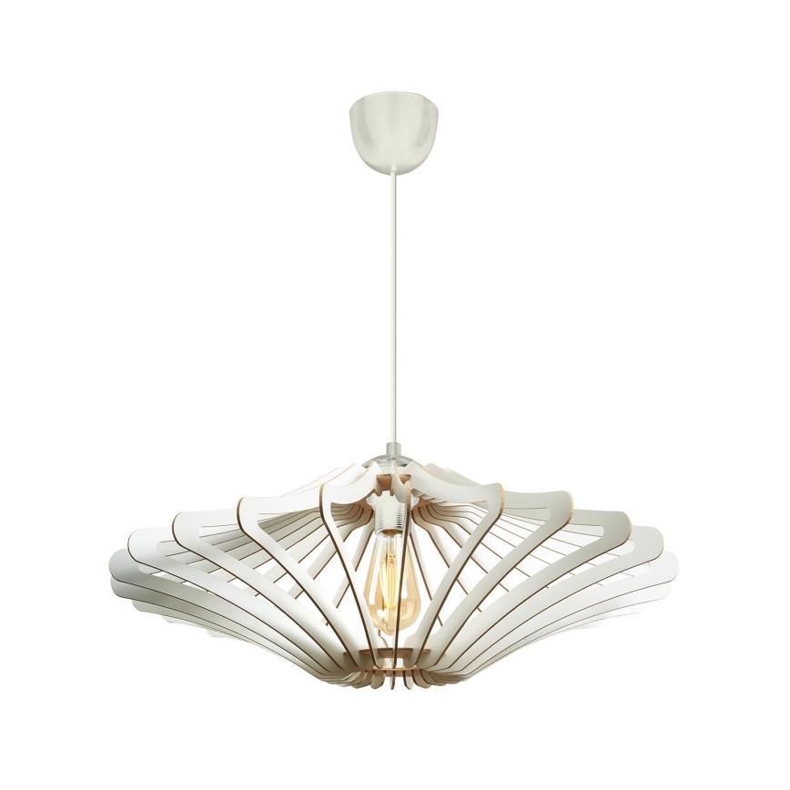 LOT 2x Suspension filaire 1xE27/60W/230V blanc d. 47 cm