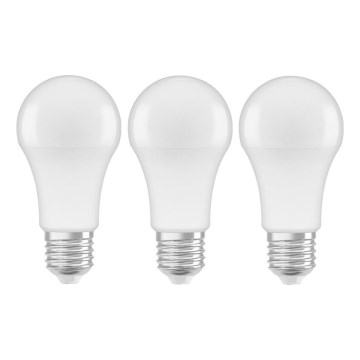 LOT 3x Ampoule LED A60 E27/10W/230V 4000K
