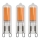 LOT 3x Ampoule LED G9/2W/230V 3000K - Eglo 10614