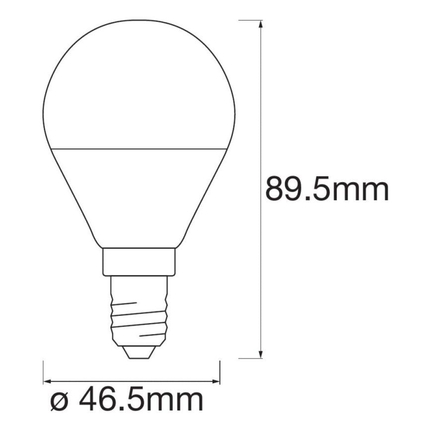 LOT 3x Ampoule LED RGBW à intensité variable SMARæ©T + E14 / 5W / 230V 2700K-6500K - Ledvance