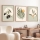 LOT 3x Photo dans un cadre photo 50x70 cm feuilles