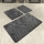 LOT 3x Tapis de salle de bains ALYA 60/60/100 cm anthracite