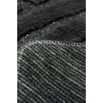 LOT 3x Tapis de salle de bains ALYA 60/60/100 cm anthracite