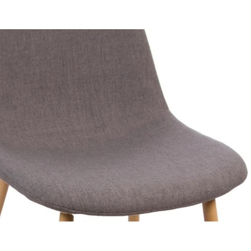 LOT 4x Chaise de repas ROKA gris foncé