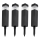 LOT 4x Lampe solaire LED/0,06W/1,2V 6000K IP44