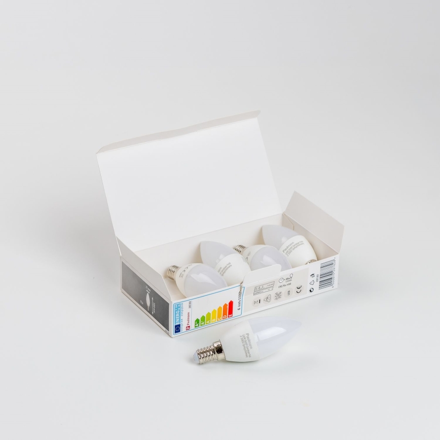 LOT 5x Ampoule LED E14/5,5W/230V 2700K - Paulmann 28782