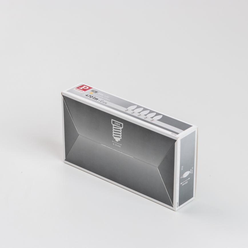 LOT 5x Ampoule LED E14/5,5W/230V 2700K - Paulmann 28782