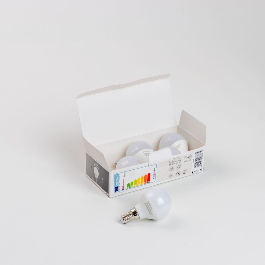 LOT 5x Ampoule LED P45 E14/5,5W/230V 2700K - Paulmann 28783