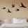 LOT 5x Décoration murale oiseaux métal
