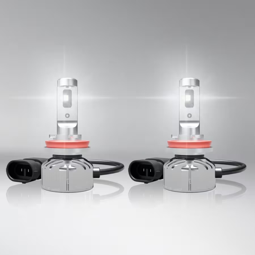 Lot de 2 ampoules LED pour voiture NIGHT BREAKER SMART H16 PGJ19-3/4W/12V 6000K - Osram