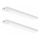 Lot de 2 lampes LED rechargeables pour mobilier VIRO, 1,2 W, 3,7 V, 800 mAh, 3000/4000/6500 K, 30 cm, blanc, avec capteur de mouvement et détecteur crépusculaire
