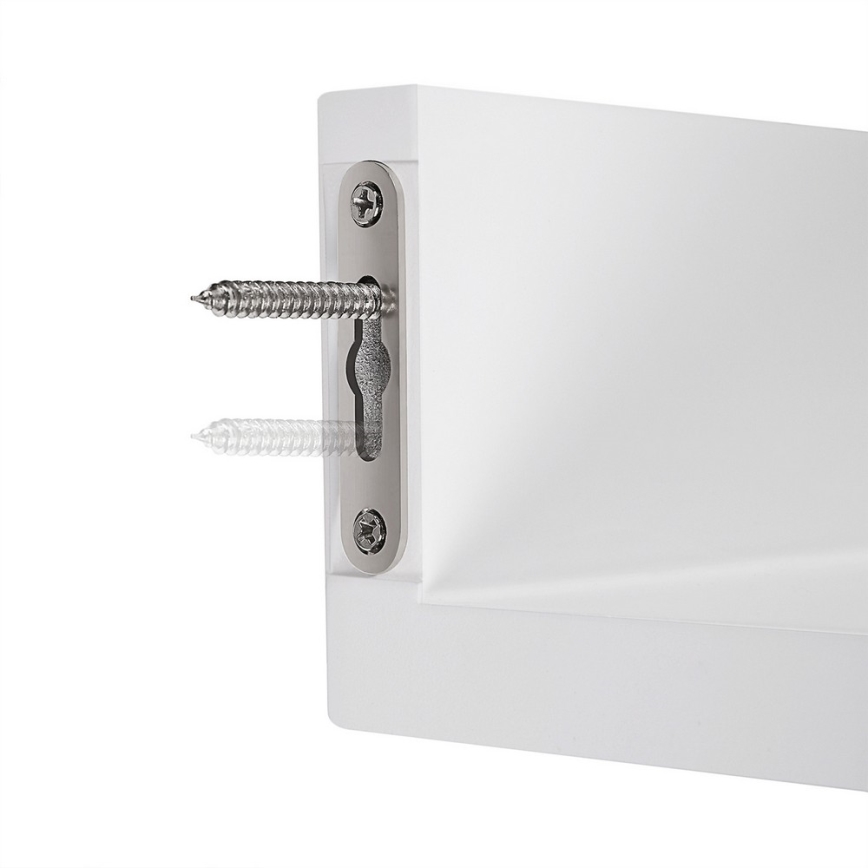 Lot de 3 étagères murales SHELFY blanches