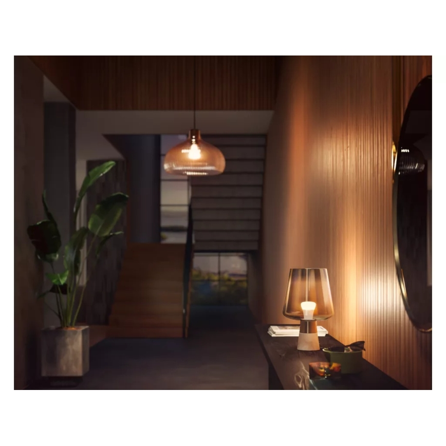 Lot de 4 ampoules LED dimmables Philips Hue WHITE E27/7W/230V 2700K