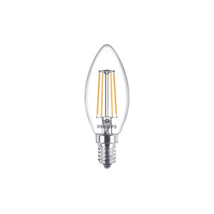 Lot de 4 ampoules LED Vintage Philips B35 14/4,3W/230V 2700K