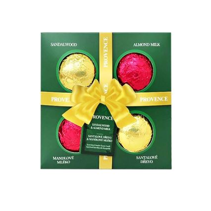 Lot de 4 bombes de bain effervescentes PROVENCE
