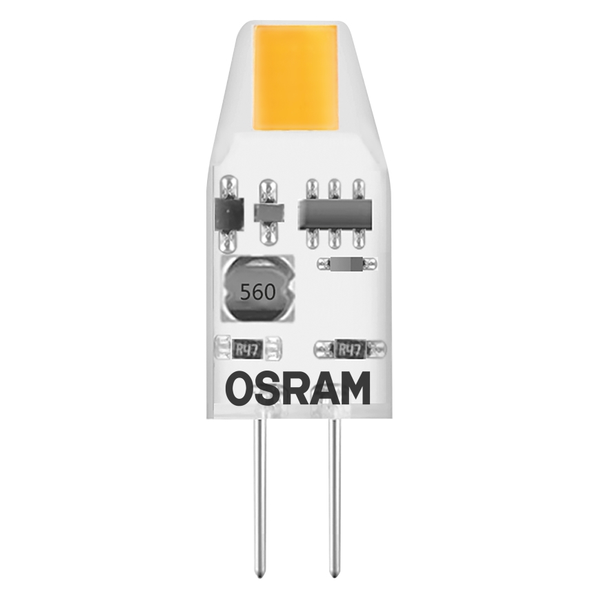 Lot de 5 ampoules LED à broche MICRO G4/1W/12V 2700K - Osram