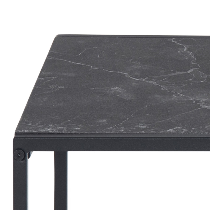 Lot de tables basses ALMA 2 pcs anthracite
