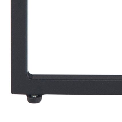 Lot de tables basses ALMA 2 pcs anthracite