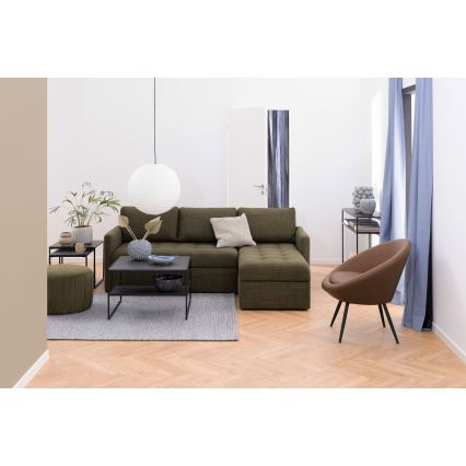 Lot de tables basses ALMA 2 pcs anthracite