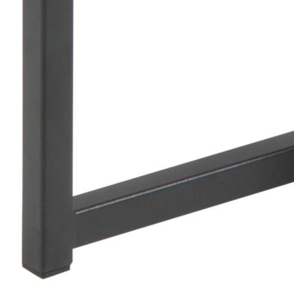 Lot de tables basses SARON 2 pcs chêne/noir