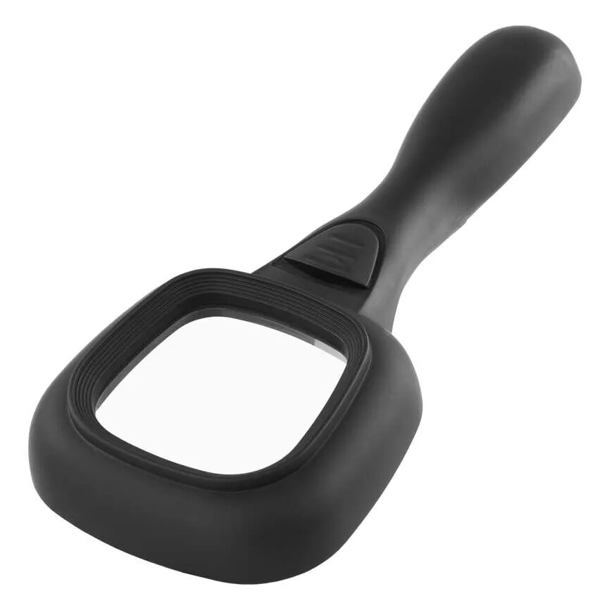 Loupe 2,5xZOOM avec un rétro-éclairage et lumière UV LED/UV/2xAAA