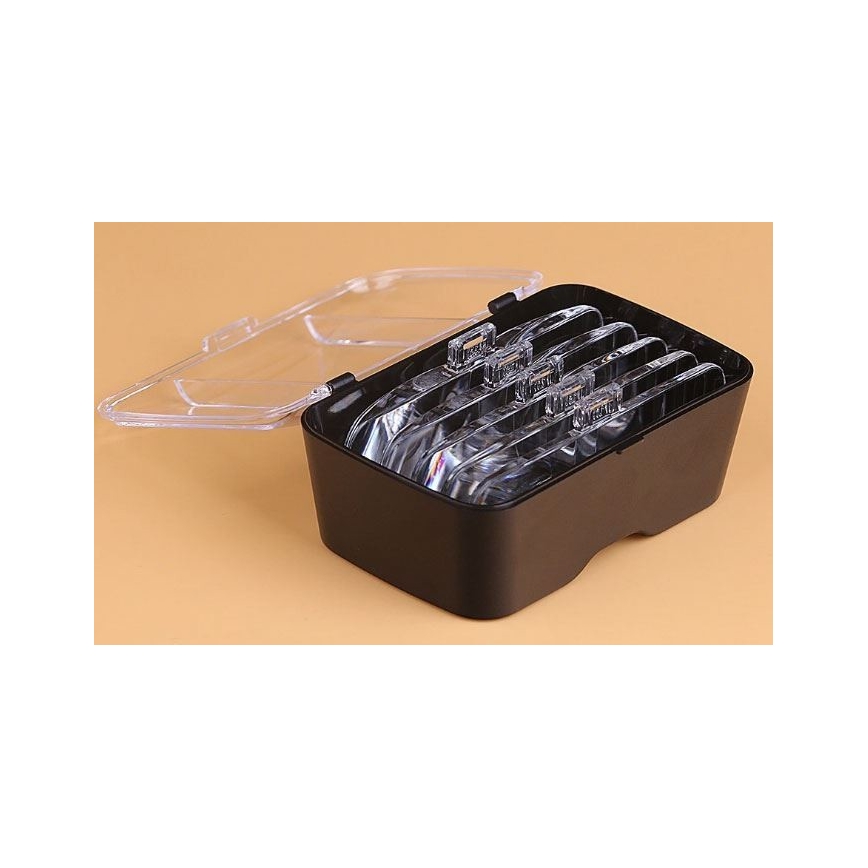 Loupe frontale LED avec éclairage 2xLED/3xAAA