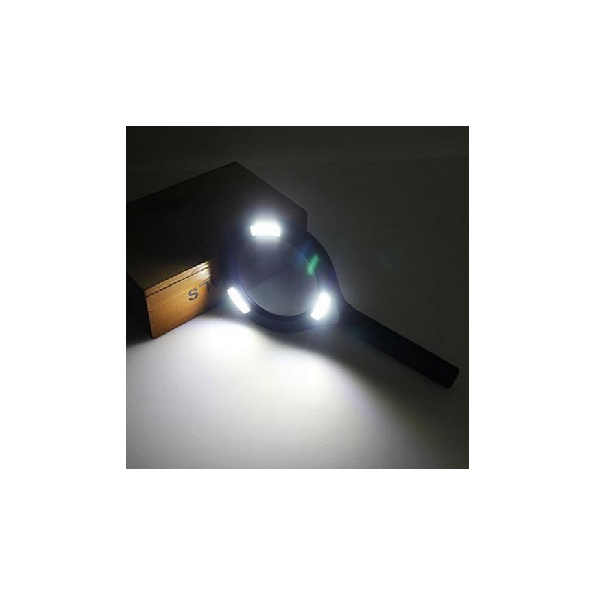 Loupe LED 5xZOOM avec rétro-éclairage LED LED/3W IP44