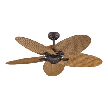 Lucci air 210295 - Ventilatore da soffitto FIJIAN marrone