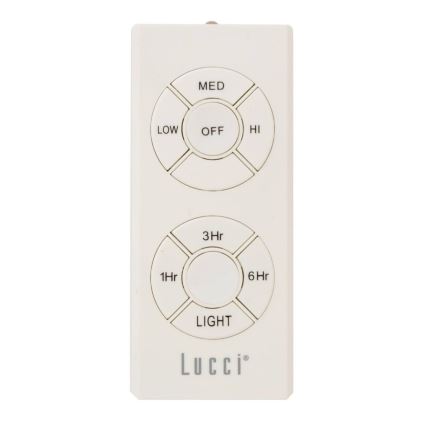 Lucci Air 210334 - Ventilatore da soffitto AIRFUSION QUEST 1xE27/60W/230V legno/cromo opaco + telecomando