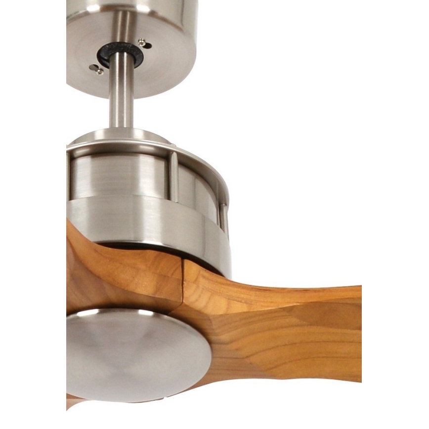 Lucci air 210506 - Deckenventilator AIRFUSION AKMANI Paulownia/braun + Fernbedienung
