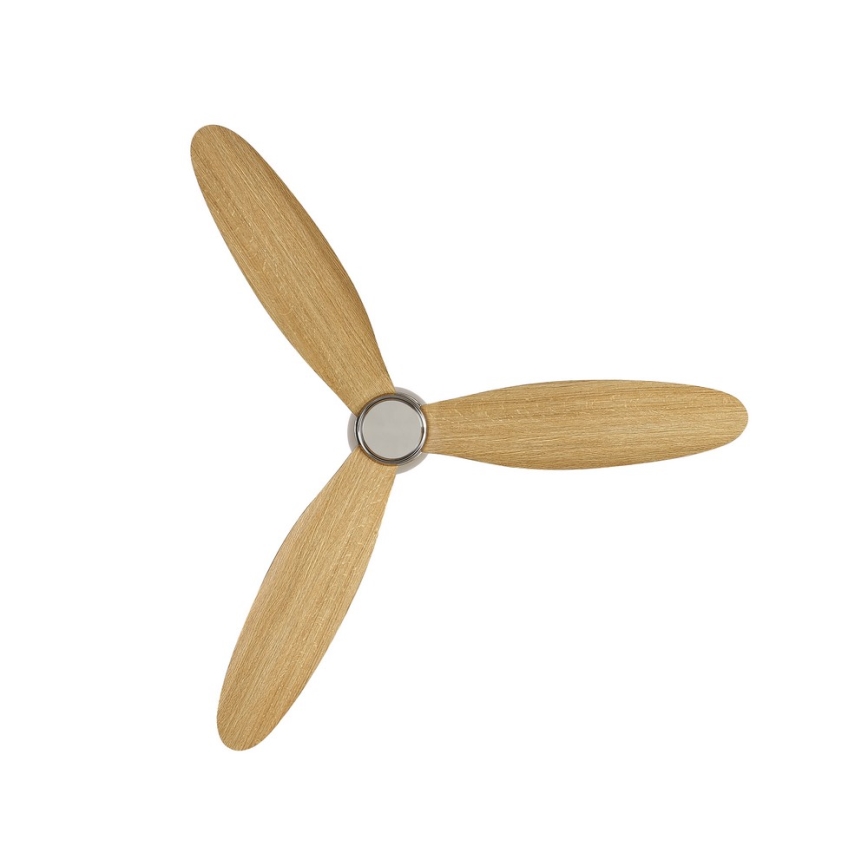 Lucci air 210519 - Deckenventilator AIRFUSION RADAR glänzendes Chrom/Holz + Fernbedienung