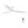 Lucci Air 212870 - Ventilateur de plafond AIRFUSION RADAR bois/blanc + télécommande