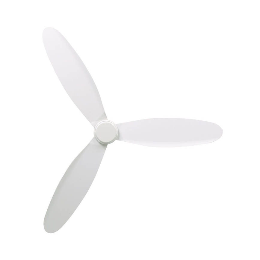 Lucci Air 212870 - Ventilateur de plafond AIRFUSION RADAR bois/blanc + télécommande