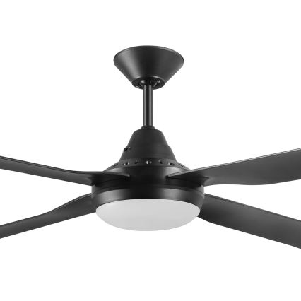 Lucci air 212899 - Ventilateur de plafond LED à intensité variable MOONAH 1xGX53/21W/230V noir + télécommande