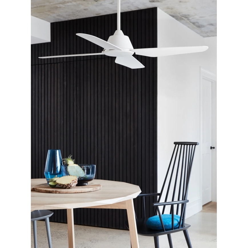 Lucci Air 212991 - Ventilatore da soffitto ARIA Ø 122 cm bianco + telecomando