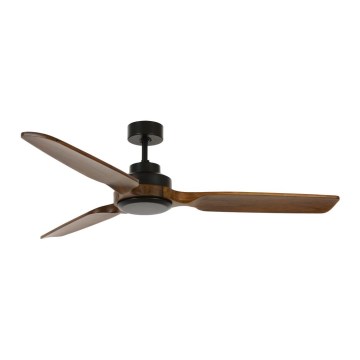 Lucci air 213051 - Ventilatore da soffitto SHOALHAVEN nero/marrone