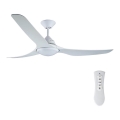 Lucci air 213096 - Ventilatore da soffitto LED MARINER LED/15W/230V bianco Ø 142 cm con telecomando