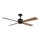 Lucci air 213170 - Plafoniera LED NEWPORT wenge/marrone + telecomando