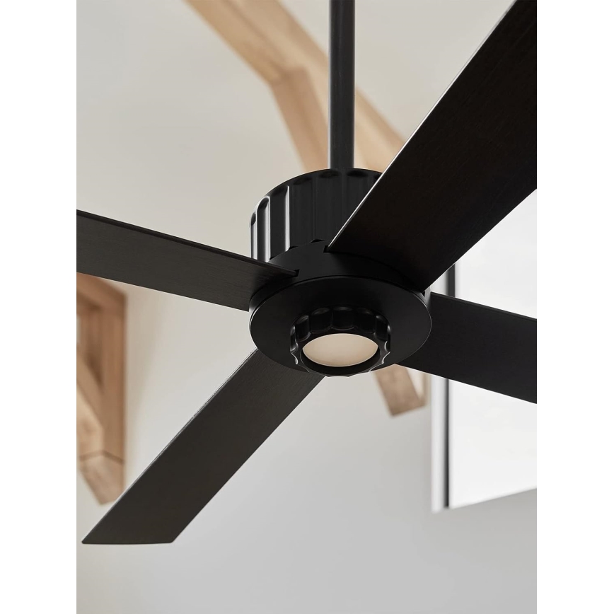 Lucci air 213170 - Plafoniera LED NEWPORT wenge/marrone + telecomando