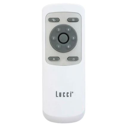 Lucci Air 21318349 - Ventilatore da soffitto dimmerabile a LED ATLANTA 1xGX53/12W/230V diametro 142 cm nero + telecomando