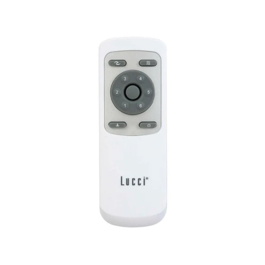Lucci Air 21318349 - Ventilatore da soffitto dimmerabile a LED ATLANTA 1xGX53/12W/230V diametro 142 cm nero + telecomando