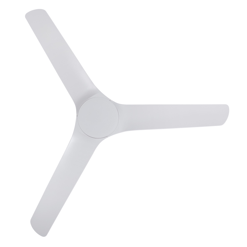 Lucci Air 21321549 - Deckenventilator ABYSS d 142 cm IP66 weiß + Fernbedienung