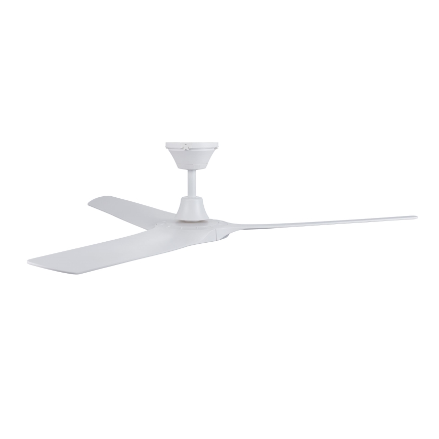 Lucci Air 21321549 - Deckenventilator ABYSS d 142 cm IP66 weiß + Fernbedienung
