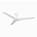 Lucci Air 21321549 - Deckenventilator ABYSS d 142 cm IP66 weiß + Fernbedienung