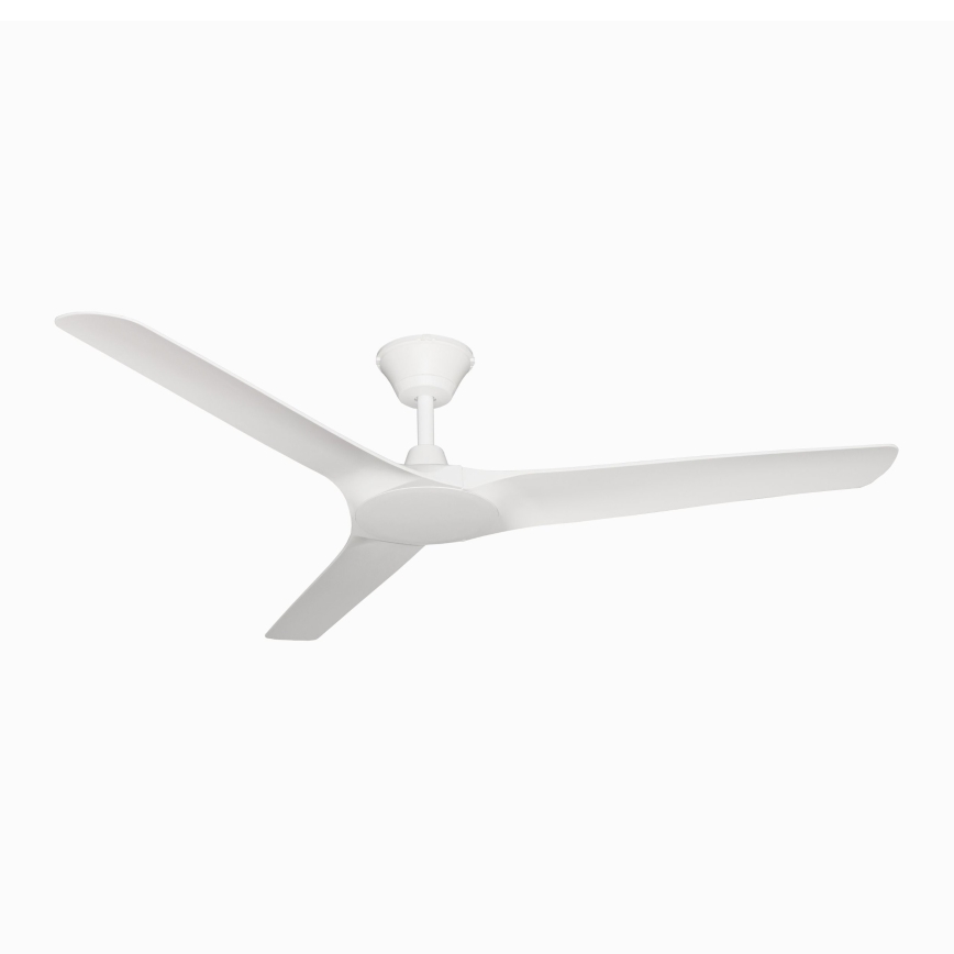 Lucci Air 21321549 - Deckenventilator ABYSS d 142 cm IP66 weiß + Fernbedienung