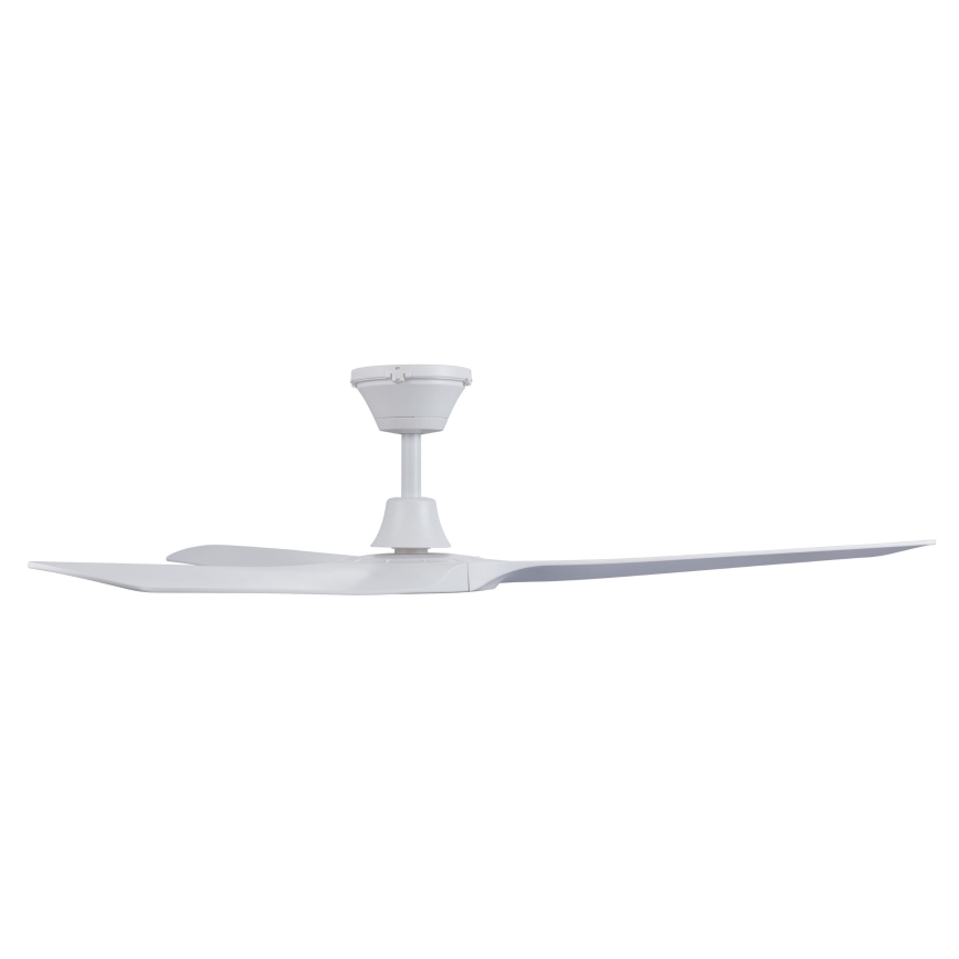 Lucci Air 21321549 - Ventilatore da soffitto ABYSS diametro 142 cm IP66 bianco + telecomando
